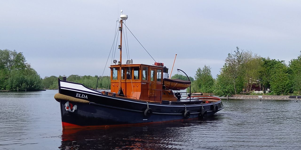 Prachtige sleepboot te koop